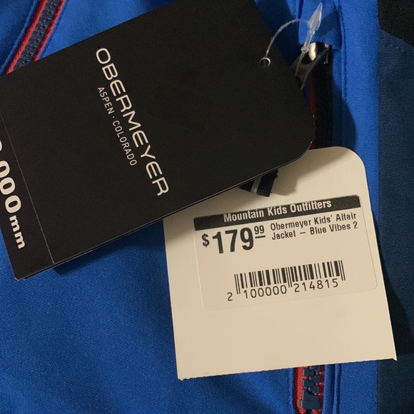 OBERMEYER Altair Boys Insulated Jacket - Picture 4 of 4